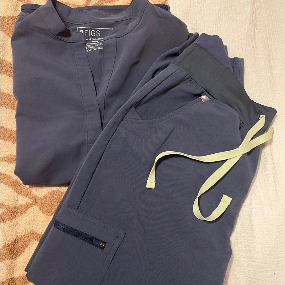 NEW FIGS! Rafaela top and high waisted jogger style!